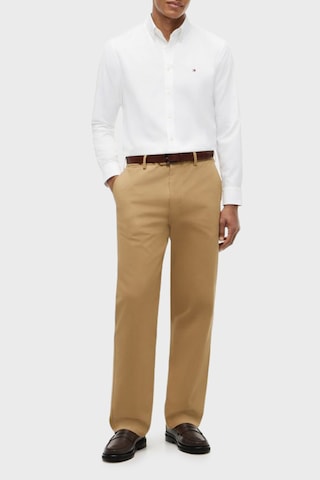 Tommy Hilfiger Regular Fit Klasik Yaka Uzun Kollu Gömlek Erkek Gömlek Mw0mw43429 Ybs Beyaz