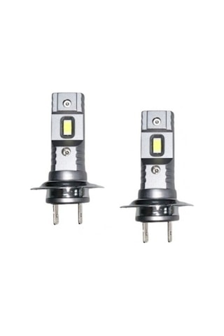Megamarket06 Megane 2 Led Xenon Kısa Far Ampulü Mini Led 2'li Set H7