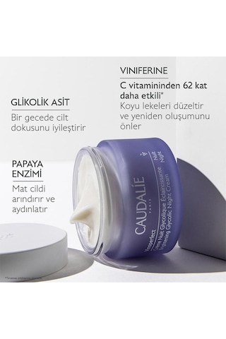 Ciltteki Leke Ton Farklılıklarını Gidermeye Yardımcı Doğal Işıltı Kazandıran Gece Kremi 50 Ml