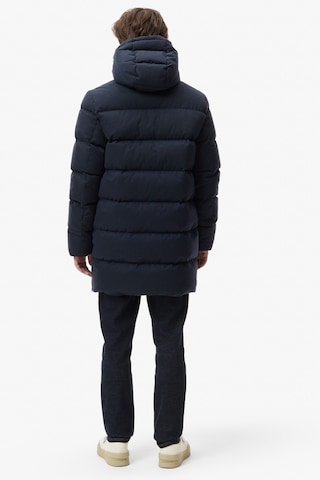 Lacoste Down Fill Mens Parka Sabit Kapüşonlu Kaz Tüyü Erkek Parka Lacivert Lacivert