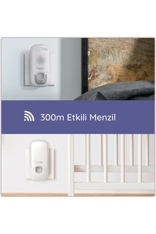 Hubble Listen Dijital Bebek Telsizi Beyaz 50C35137923N1