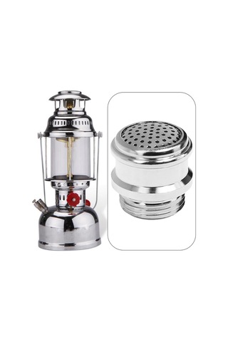 Suntek Retro Fener Püskürtme Kafa Çadırı Fener Gümüş
