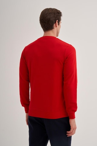 Cazador 56100 Erkek Bisiklet Yaka Sweatshirt Vişne