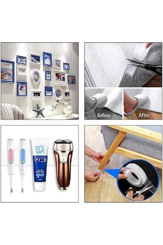 Çift Taraflı Silikonlu Şeffaf Montaj Bandı 3 Cm x 5 Metre N11.1627