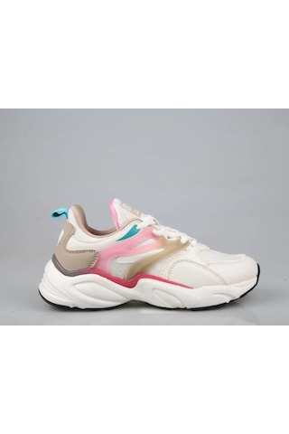 Jump 30905 Phlon Hafif Taban Bağcıklı Unisex Sneakers Bej Bej