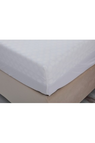 Colourful Fitted Çarşaf Tek Kişilik - Beyaz
