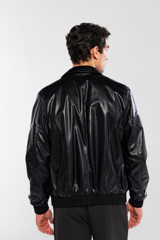 Tamer Tanca Erkek Hakiki Deri Siyah Deri Mont 415 K-873 Erk Dr Mont Sk24/25 Sıyah Dr Siyah