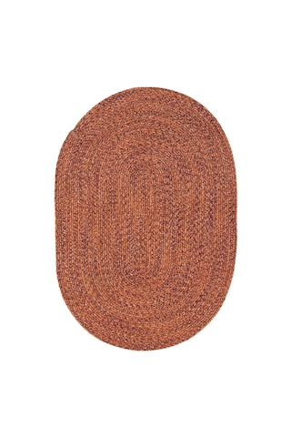 Cesta El Yapımı Örgü Kiremit Kilim 80x120 4033 Kiremit