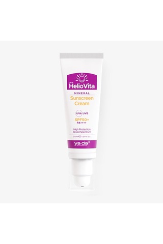Heliovita Yüksek Koruma Ve Aydınlatıcı Etkili Güneşten Koruyucu Krem, 50 Ml / %100 Mineral, Spf 50+, Pa++++