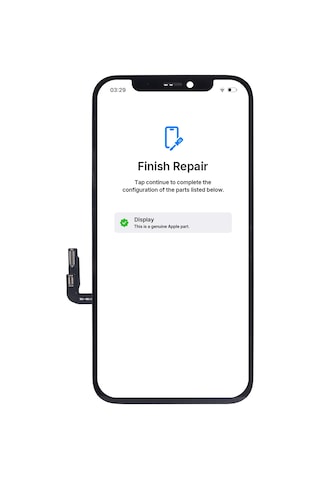 Starozon - Apple iPhone Uyumlu 12 / 12 Pro Sensörlü Diagnostic Ultra-soft Ekran Panel
