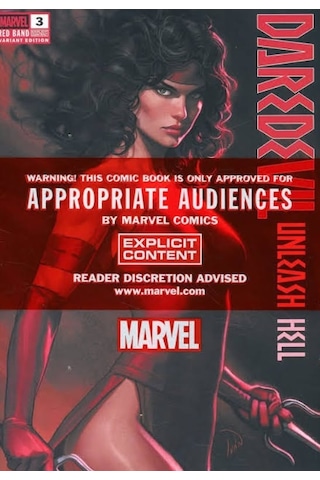 Daredevil: Unleash Hell - Red Band 3 Ivan Talavera Variant İngilizce Çizgi Roman