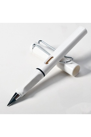 2 Adet Sonsuz Kalem,2adet Yedek Uç Ve Silgi, Bitmeyen Kalem, Uzun Ömürlü Kurşun Kalem, Çizim Kalemi