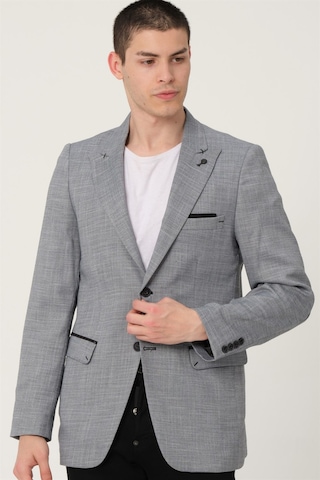 C9058 DEWBERRY ERKEK CEKET-GRİ Gri