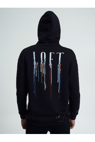 LOFT Relax Fit Erkek Sweatshirt Lf2034198 Q1.v1 Siyah