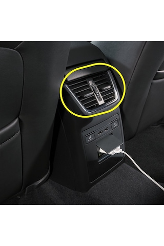 Skoda Octavia 2017-2020 Kolçak Arkası Hava Izgarası 5e0819203c