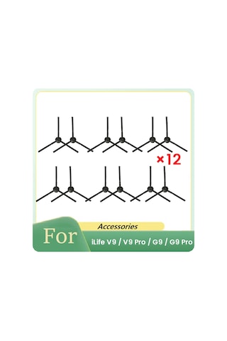 Amigaelegant Ilife V9 / V9 Pro / G9 / G9 Pro Robot Süpürge İçin Yan Fırça