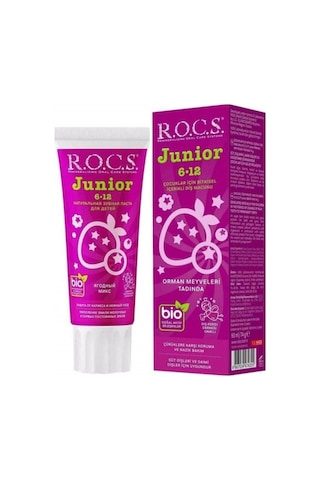 Rocs Junior 6-12 Orman Meyveli Özlü Diş Macunu 74 Gr