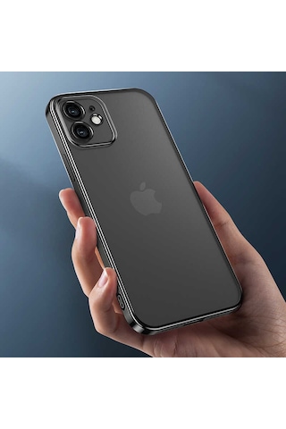 Benks Apple Uyumlu iPhone 12 Mini Benks Matte Electroplated TPU Kapak ZORE-218834