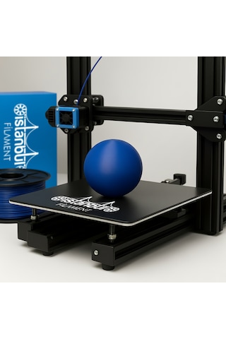 İstanbul Filament 3d Baskı Pla Filament Lacivert Renk 1 Kg Ø 1,75mm 0,05 Mm Bambu Lab Uyumlu 1.75mm