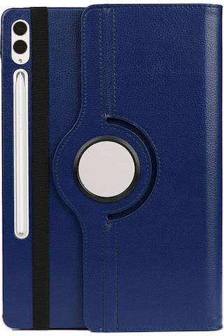 Samsung Uyumlu Galaxy Tab S9 Plus X810 X816 X818 Kılıf 360 Dönebilen Standlı Case