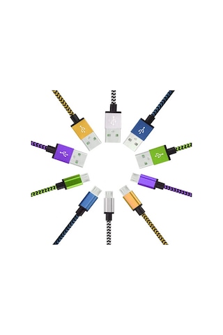 Usb Kablosu 2a - Hızlı Şarj Veri Kablosu Apple Uyumlu iPhone