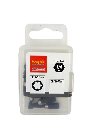 Ceta Form T15 X 25 Mm Darbeli Torx Bits Uç Cb/807tm