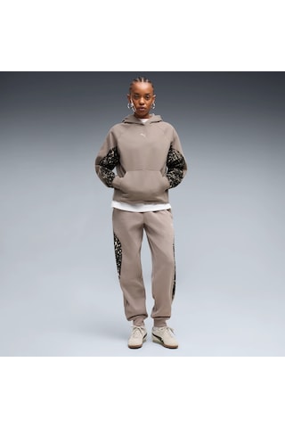 Puma Sport Animal Kadın Bej Sweatshirt 694007-81 Krem