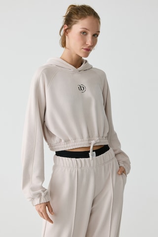 Urban Beat Kathrıne Kadın Kapüşonlu Taş Rengi Sweatshirt Taş Rengi