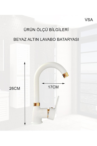 Beyaz Altın Robot Yağmurlama Duş Seti Delta Banyo Lavabo Batarya Seti Beyaz
