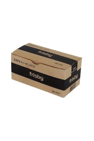 Frisby Konnektör Cat6 100'lü