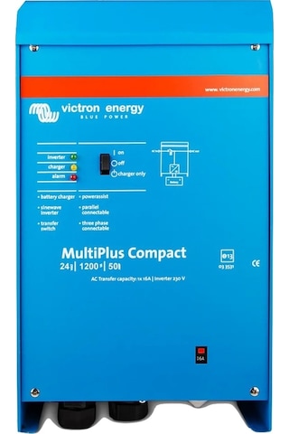 Victron Multiplus C 24/1600/40-16 24v 1600w Şarjlı Tam Sinüs İnvertör