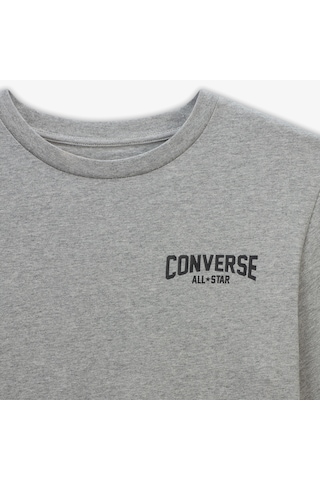 Converse Classic Erkek Gri T-shirt