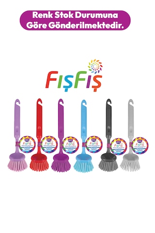 Fışfış Bulaşık Fırçası Onikili Paket