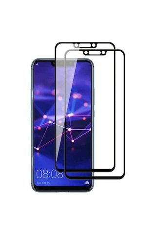 Noktaks - Huawei Uyumlu Huawei Mate 20 Lite - Ekran Koruyucu Davin 5d Temperli Cam Koruma