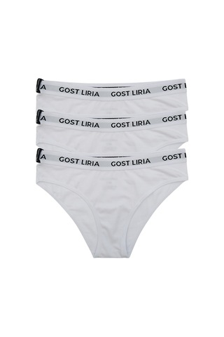 - Bare Kadın Slip 3 Lü Paket Beyaz Beyaz