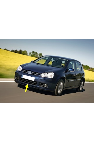 VW Golf 5 MK5 2004-2008 Ön Tampon Alt Orta Izgara 1K0853677