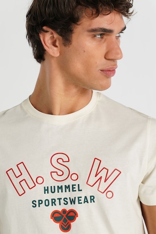 Hummel Hayes Kısa Kollu Tişört 912100-9157 Beyaz