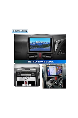 Daihatsu Terios 2007-2011 Android Multimedya 2gb Ram/32gb Carplay 9inc Ips Park Kamerası 9"
