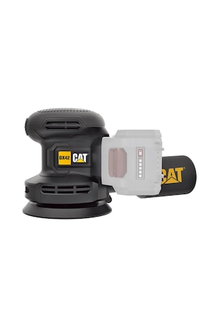 Cat Dx42b 18volt 125mm Profesyonel Devir Ayarlı Eksantrik Zımpara Akü Dahil Değildir