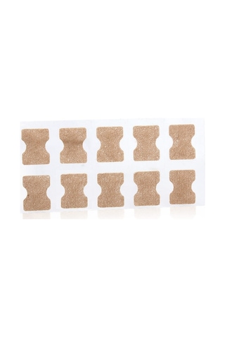 10 Adet Tutkalsız Ortopedik Tırnak Ayak Düzeltici Şeffaf Alt