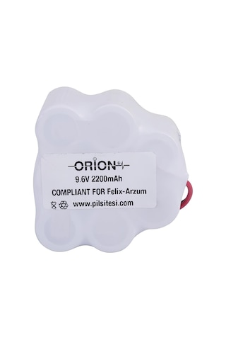 Fakir Uyumlu Orıon 9.6V 2200 mAh Şarjlı Süpürge Pili (306005080)