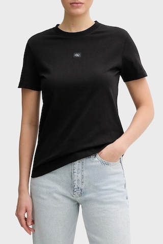 Calvin Klein Bayan T Shirt Lv047f227g Ub1 Siyah