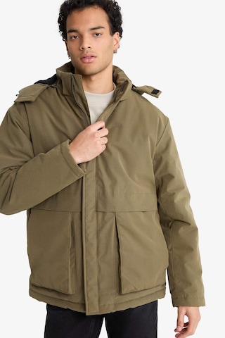 Defacto Su Geçirmez Slim Fit Kapüşonlu Mont F5690ax25wnkh260 Haki-kh260