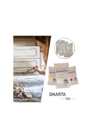 Smarta 60 Gr. Kil Metalik Siyah Inci