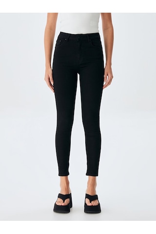 Ltb Marcella X Dar Paça Yüksek Bel Jean Pantolon 010095156016195 200 Siyah