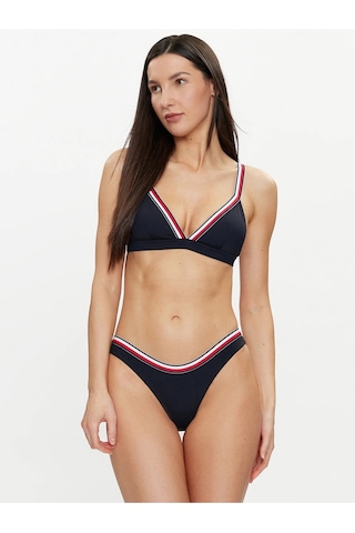 Tommy Hilfiger Tommy Hılfıger Kadın Bikini Üstü Uw0uw05290-dw5 Uw0uw05290-dw5 Lacivert