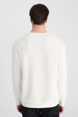 Twn Relaxed Fit Ekru Düz Sweatshirt 5ece26172400m Çok Renkli