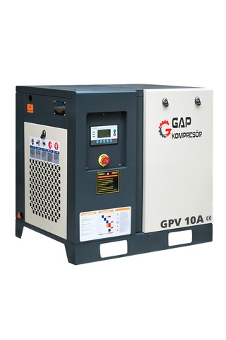 Gap Kompresör Vidalı Hava Kompresörü 10 HP Tek Makine GPV10a