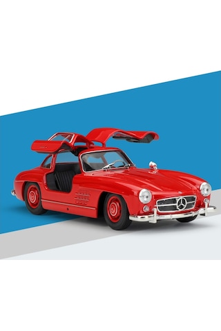 Welly Mercedes Benz 300Sl Kırmızı 1:24 Model Araba