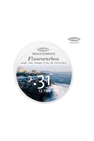 Fladen Maxximus Fluorocarbon Misina 100M 0.20 MM